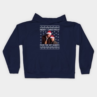 Merry Christmas From The Wet Bandits Home Alone Kids Hoodie